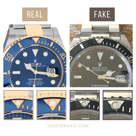 how to tell a real rolex submariner from a fake|counterfeit rolex submariner.